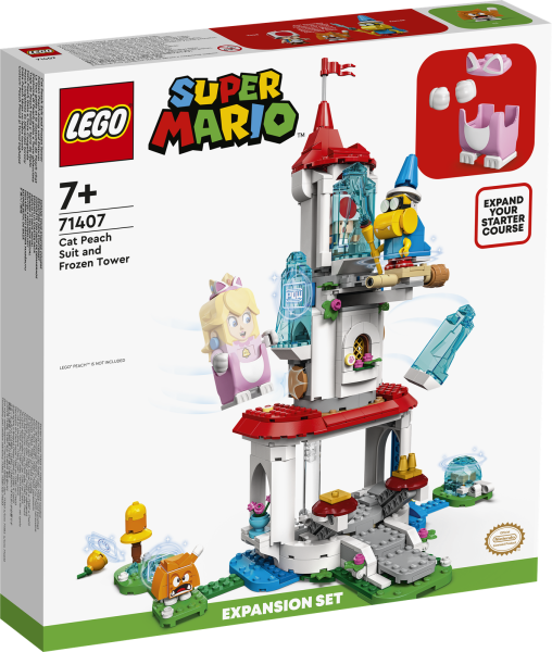 LEGO® Super Mario 71407 Katzen-Peach-Anzug und Eisturm  Erweiterungsset