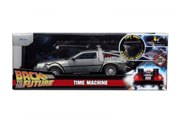 Jada Toys 253255038 1:24 Time Machine Back to the Future 1