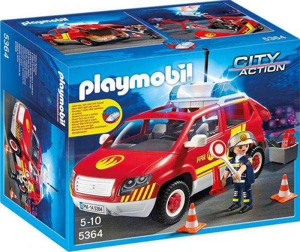 PLAYMOBIL® 5364 Brandmeisterfahrzeug mit Licht und Sound