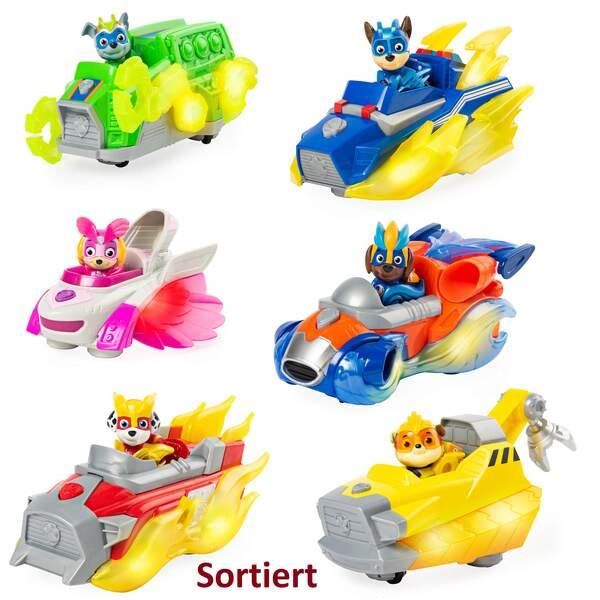 Spin Master 29667 Paw Patrol Mighty Charged Up Basic Vehicle, sortiert
