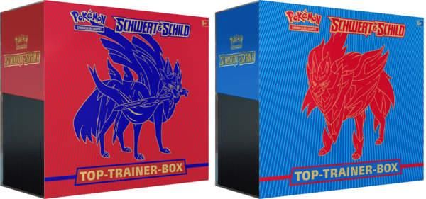 POKÉMON 45182 PKM Pokémon SWSH01 Schwert &amp; Schild Top-Trainer Box - sortiert