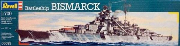 Revell 05098 1:700 Battleship Bismarck