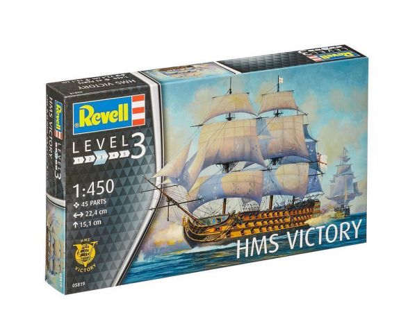 Revell 05819 1:450 HMS Victory Admiral Nelson Flagship