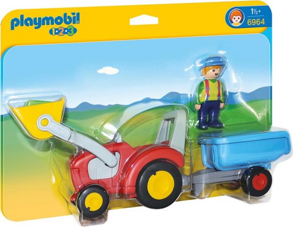 PLAYMOBIL® 6964 Traktor mit Anhänger