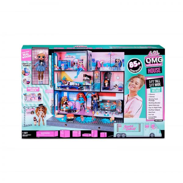MGA Entertainment 577270E7C L.O.L. Surprise OMG House with Doll