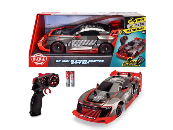 Dickie Toys 201106011 RC Audi S1 E-Tron Quattro Drift Car, RTR