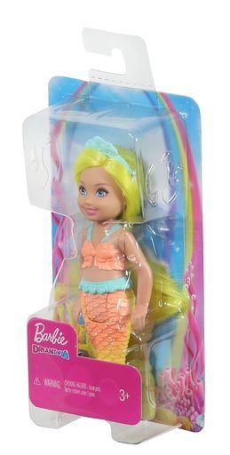MATTEL GJJ88 Barbie Dreamtopia Chelsea Meerjungfrau gelb