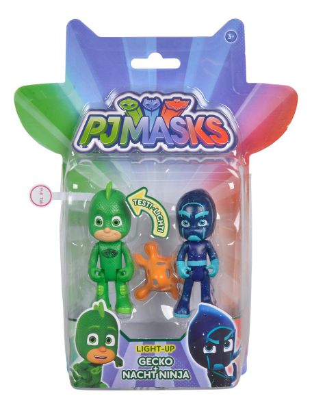 Simba 109402149 PJ Masks Figuren Set Gecko und Ninja