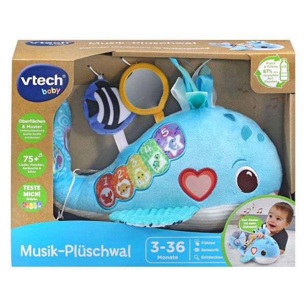 Vtech 80-562804 Musik-Plüschwal