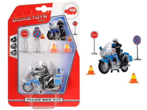 Dickie Toys 203342001 Police Bike Set