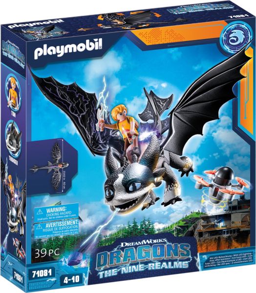 PLAYMOBIL® 71081 Dragons: The Nine Realms - Thunder &amp; Tom