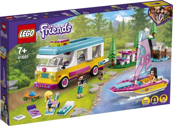 LEGO® FRIENDS 41681 Wohnmobil- und Segelbootausflug