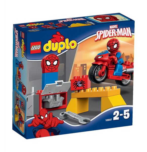 LEGO® DUPLO® 10607 Spider-Man  Motorrad-Werkstatt