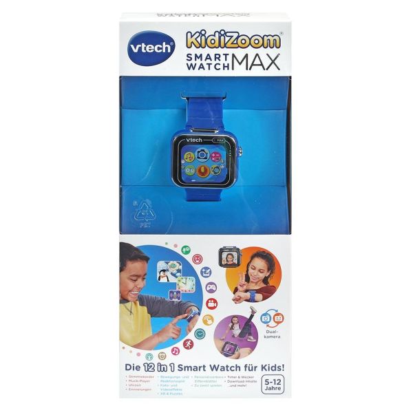 Vtech 80-531604 KidiZoom Smart Watch MAX blau