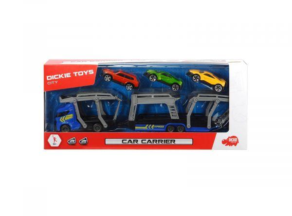 Dickie Toys 203745008 Car Carrier, sortiert