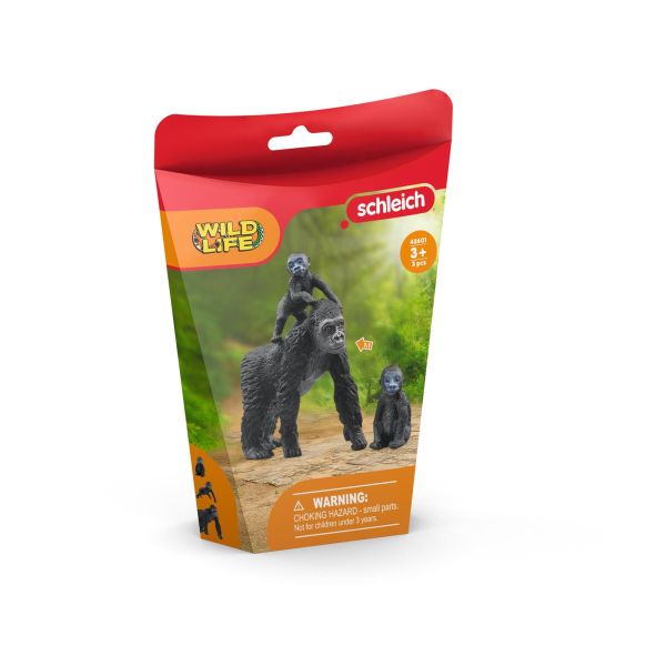 Schleich® 42601 Wild Life Flachland Gorilla Familie