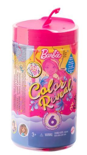 MATTEL GTT26 Barbie Color Reveal Chelsea Party Serie