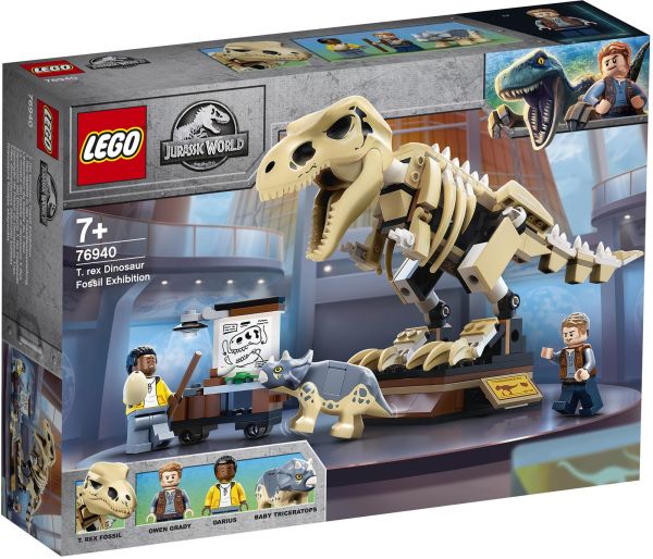 LEGO® Jurassic World$TM 76940 T. Rex-Skelett in der Fossilienausstellung