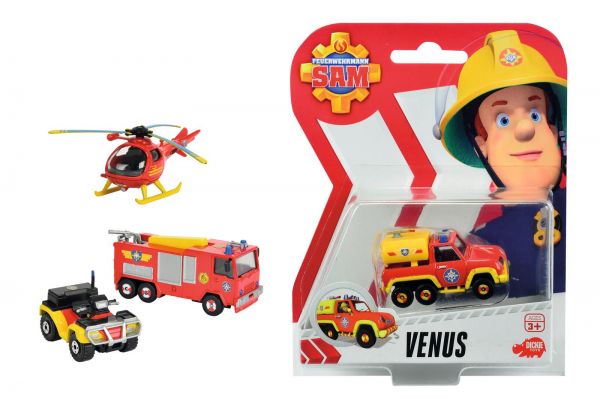 Dickie Toys 203099615 Feuerwehrmann Sam Single Pack - sortiert