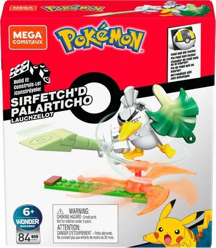 MEGA BRANDS GVK81 Mega Construx Pokémon Lauchzelot, Bauset, Bausteine, Sammelfigur, 84 Teile