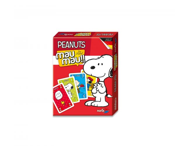 Noris 606261311 Peanuts - Mau Mau