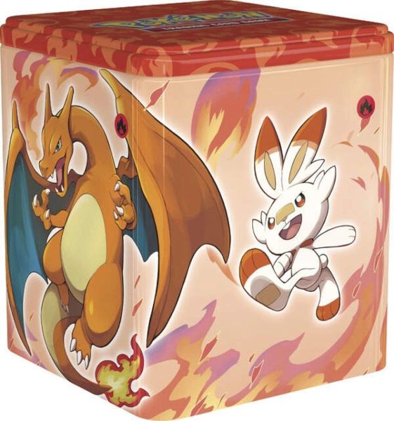 POKÉMON 45409 PKM Pokémon Stapel-Tin Herbst 2022 - Kampf oder Feuer oder Finsternis