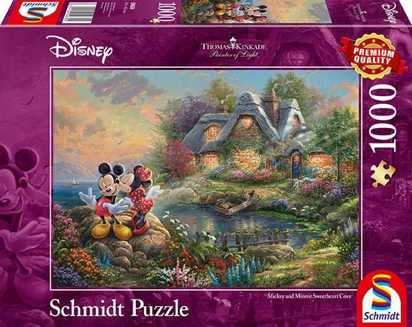 Schmidt Spiele 59639 Disney, Sweethearts Mickey &amp; Minnie