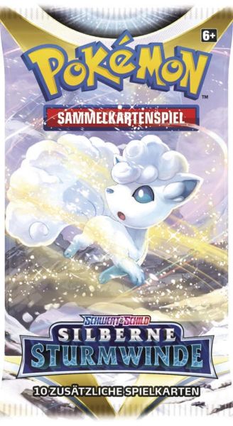 POKÉMON 45431 PKM Pokémon Schwert &amp; Schild SWSH 12 Silberne Sturmwinde Booster