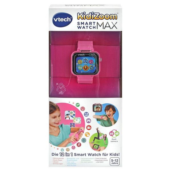 Vtech 80-531654 KidiZoom Smart Watch MAX pink