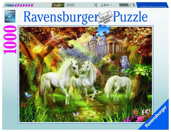 Ravensburger 15992 Ravensburger Puzzle - Einhörner im Herbst - 1000 Teile