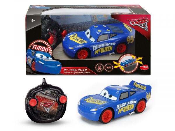 Dickie Toys 203084009 RC Cars 3 Fabulous Turbo Racer LMQ