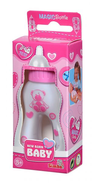 Simba 105560013 New Born Baby Magisches Milchfläschchen