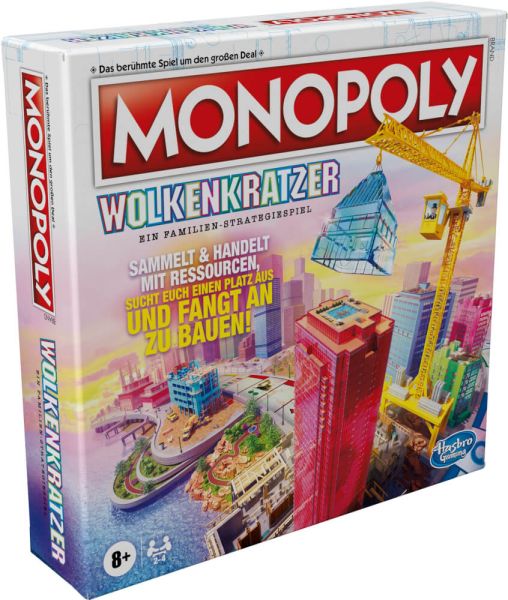 Hasbro F1696 Monopoly Wolkenkratzer Brettspiel