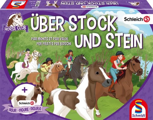 Schmidt Spiele 40586 Schleich® - Über Stock und Stein