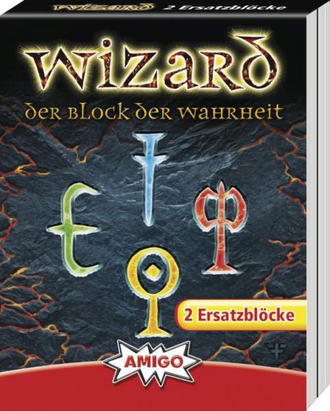 AMIGO 06902 Wizard - der Block der Wahrheit - Ersatzblöcke (2 Stück)