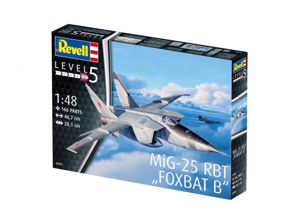 Revell 03931 1:48 MiG-25 RBT &quot;FOXBAT B&quot;