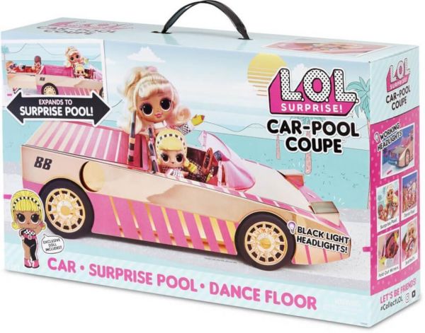 MGA Entertainment 565222E7C L.O.L. Surprise Car- Pool Coupe