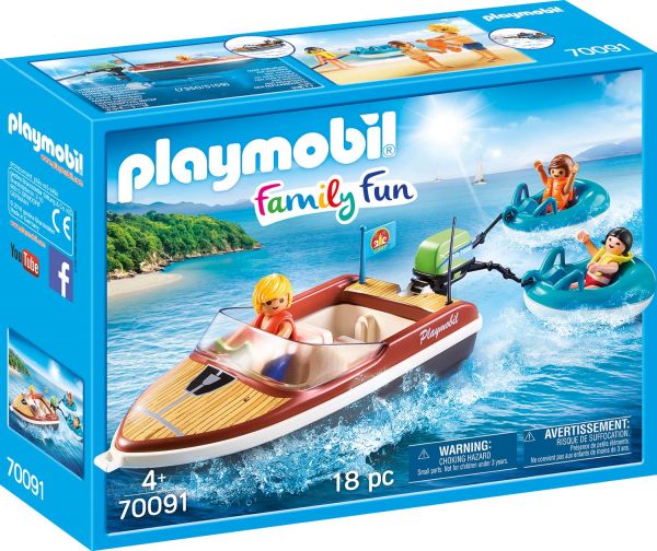 PLAYMOBIL® 70091 Sportboot mit Fun-Reifen