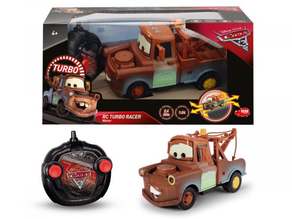 Dickie Toys 203084008 RC Cars 3 Turbo Racer Mater