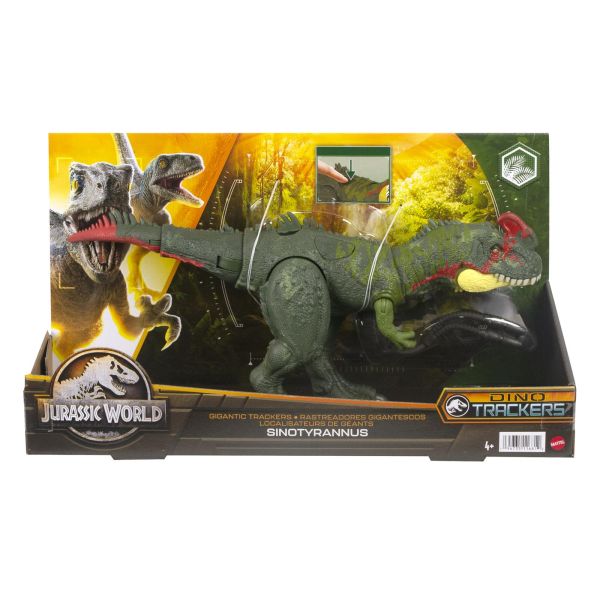 MATTEL HLP25 Jurassic World New Large Trackers Sinotyrannus