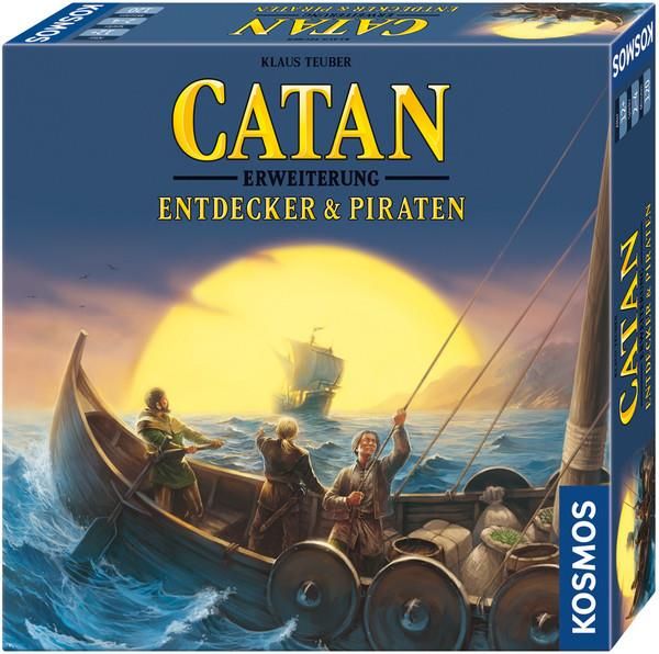 KOSMOS 693411 Catan - Entddecker &amp; Piraten 3-4 Spieler