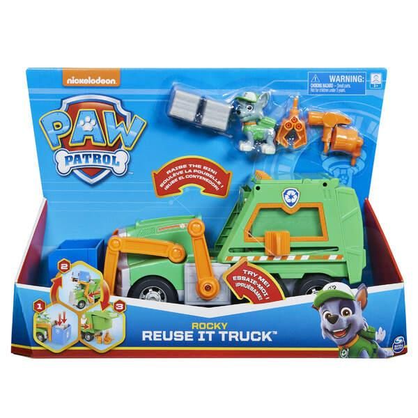 Spin Master 36116 Paw Patrol Rockys Re Use it Truck