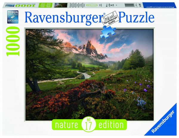 Ravensburger 15993 Ravensburger Puzzle - Malerische Stimmung im Vallée de la Clarée, Französischen A