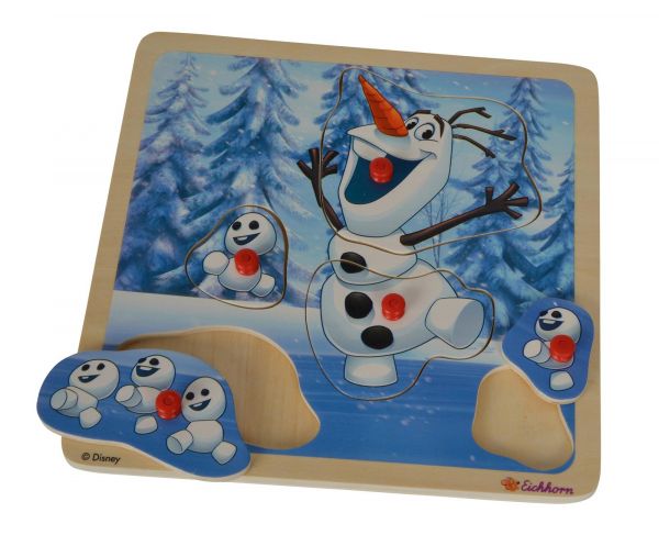 Eichhorn 100003373 Frozen Steckpuzzle, Olaf