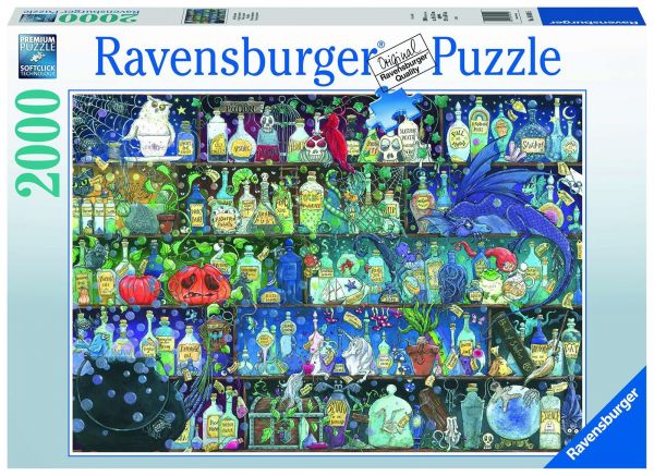 Ravensburger 16010 Ravensburger Puzzle - Der Giftschrank - 2000 Teile