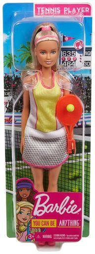 MATTEL GJL65 Barbie Puppe Tennisspielerin (blond)