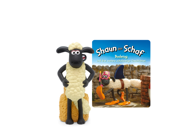 tonies® 10000367 Shaun das Schaf -Badetag und drei weitere schafsinnige Geschichten