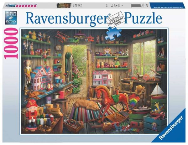 RAVENSBURGER 17084 Spielzeug von damals 1000 Teile Puzzle