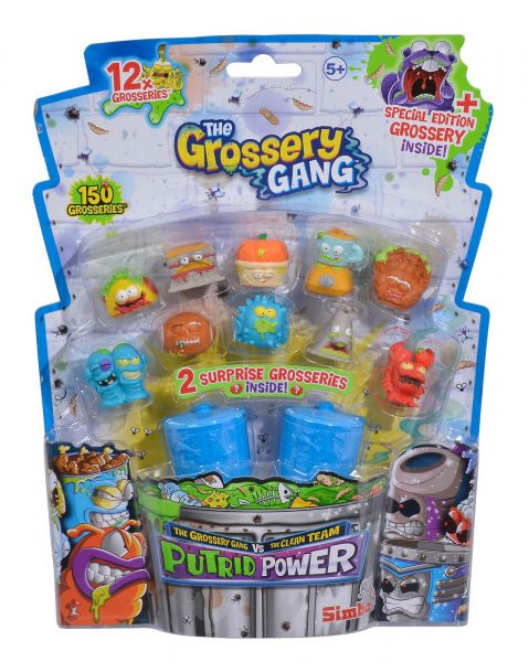 Simba 109291022 Grocery Gang Putrid Power 12er Set