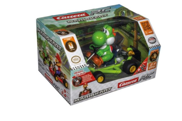 CARRERA RC 370200988 1:18 2,4GHz Mario Kart (TM) Pipe Kart, Yoshi